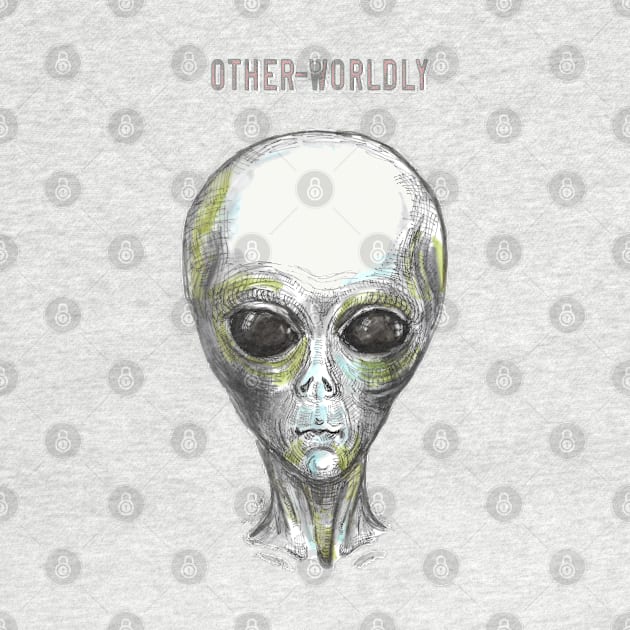 Other-worldy - Alien. by FanitsaArt